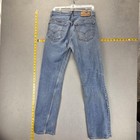 Vintage Levis 501 Jeans Mens Blue Medium Wash Straight Button Fly Usa Fits 30x32
