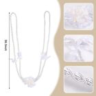White Wedding Lasso Rope Handfasting Cord For Catholic Ceremony Boda Lazo