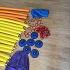 Cranium Super Fort Playset Magnetic Foam Fort Tent Building Set Incomplete Read