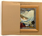 Old Milwaukee Beer Mirror Sign Wildlife Series  4  the Walleye  Fish Case Fresh