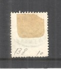 Great Britain Scott 138 Used Fine - 1902 1sh Carmine   Dull Green Issue  c 