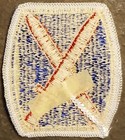 Us Army 10th Infantry Division Military Patch Color Dress Vtg Original Military 