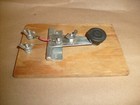Vintage Morse Code Key Home Brew Door Hinge Unit From Crystal Radio Builder 