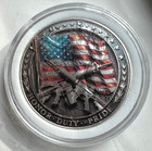 Us Military Honor Duty Pride - American Silver Eagle 1oz  999 Silver Dollar Coin
