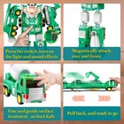Laradola Toys For 3 4 5 6 Year Old Boys - Transform Robot Kids Toys Cars   St   