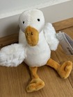 Nana Huchy Mini Snowy The Goose Baby Rattle Soft Plush Toy 0 
