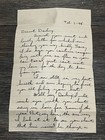 1944 Wwii Soldier Love Letter Catholic Faith Lucky Strike Cigarettes Apo 25