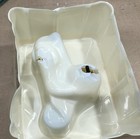 Xonex Vespa Scooter Pedal Vehicle Vintage Diecast Toy Cream Lambretta