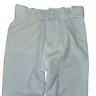 Rawlings Youth White Baseball Pants Semi-relaxed Fit Full Length Size Large