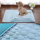 Cooling Pet Mat Ice Silk Dog Bed Breathable Washable Summer Pad Cat Mattress