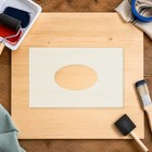 Oval 3 Reusable Mylar Stencil  10 Mil Plastic Paint Stencil For Crafts And Decor
