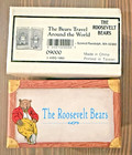 Schmid Roosevelt Bears Travel Around The World Jointed Teddy Bear Trunk Set 1993