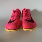 Nike Men   s 11 Air Zoom Victory Track   Field Distance Spikes Pink Cd4385-600 New