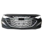 Complete Bumper Cover Upper Lower Grille Fog Lights For 2019-2024 Chevy Malibu