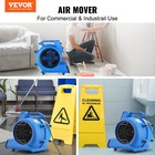 2600 Cfm Adjustable Air Mover Carpet Dryer Floor Blower Fan 3-speed 1 2 Hp 