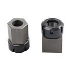 Hex   Square Er-32 Collet Block Spring Chuck Holder Set For Cnc Milling Machine