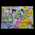 1991 Dragon Ball Z Saiyan Warriors X Weekly Shonen Jump Poster - A3