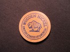 Paragould  Arkansas Wooden Nickel Token - Boling s Conoco Service Wooden Coin