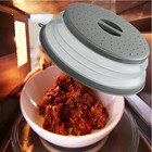 Microwave Splatter Cover Vented For Food  Splatter Guard   Colander Kitchen Gadg