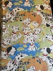 Vintage Disney 101 Dalmatians Twin Bed Flat Top Sheet