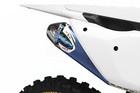 Fmf Exhaust Factory 4 1 Decals   holographic white  2 Pack