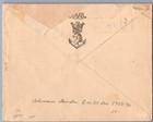 1907 Zanzibar Registered Sevilla Cancel Cover To Anjouan Comoras Islands