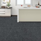 20 Pack Peel And Stick Carpet Tiles 4mm Thick   Soundproof Adhesive Carpet Tiles