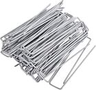 1000 Pcs 11 Gauge 6 Galvanized Landscape Staples   Sod Fabric Pins - Rust Free