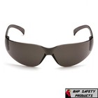Pyramex Mini Intruder Safety Glasses Smoke gray Lens Kids S4120sn  12 Pair 