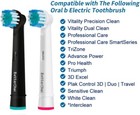 16x Precision Replacement Brush Heads - For Oral B B raun Electric Toothbrushes
