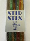 Vtg Soodhalter Mcm Glitter Plastic Cocktail Swizzle Sticks Stir Stirrers Lot Bar