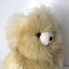 Handmade Bear 100  Alpaca Fur 13    Plush Tan Peru Soft Stuffed Animal Toy No Tag