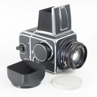   mint-  Hasselblad 500c m 6x6 Camera W  Planar 80mm F 2 8 T  C Lens   120 Back