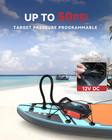 50psi Paddle Board Pump  Portable Electric Sup Pump With Auto-shutoff   Cooling