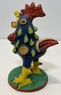 Vintage Juan Jose Ramos Medrano Signed Mexican Folk Art Clay Rooster Jjrm 7 5 