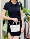 Nwt - Coach Mini Gallery Crossbody - C9948 Color  Gold chalk  - Last One