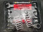 Gearwrench 14 Pc Sae metric Stubby Combination Ratcheting Wrench Set  85206
