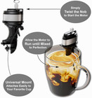 The Motor Mixer By  - Novelty Boat Motor Coffee Mixer Wind-up Outboard Mini Boat