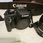 Canon Eos Rebel Xs 1000d Digital Camera Efs 18-55mm Lens Bundle Read Description
