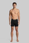 Finefit Mens Boxer Briefs 100  Cotton Assorted Solid Color Underwear - 6 Pack