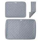Fleece Cage Liner Set For Ferrets  Rats  Chinchillas - Bottom Pan  Ramp   Shelf