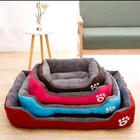 Warm Soft Dog Bed Fleece Pet Cushion Mat Kennel House For Small Medium Large Dog