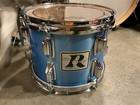 10  Rogers Big R 10    Rack Tom Drum Blue Vintage Nicey Nice  ef7