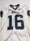 Game Worn Used Nike Rice Owls Football Jersey  16 Size M