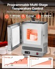 Tabletop Kiln Melter 1500w Electric Kiln 2192  f Max Temperature Melting Furnace