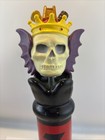3 Floyds Bat Skull Beer Tap Handle With Original Topper Three Floyds Beer Tap