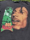 Vintage Bob Marley Rap Tee No Woman No Cry Size Xl Faded Tag Reggae