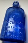 3 Different Vintage Blue Bottles  2 Milk Of Magnesia