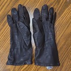 Fownes Ladies Women s Lined Leather Wrist Gloves  Black brown  7 1 2  Wpl 8522