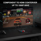 Component To Hdmi Converter  Ypbpr Rgb   R l Audio To Hdmi V1 3 Converter Adapte